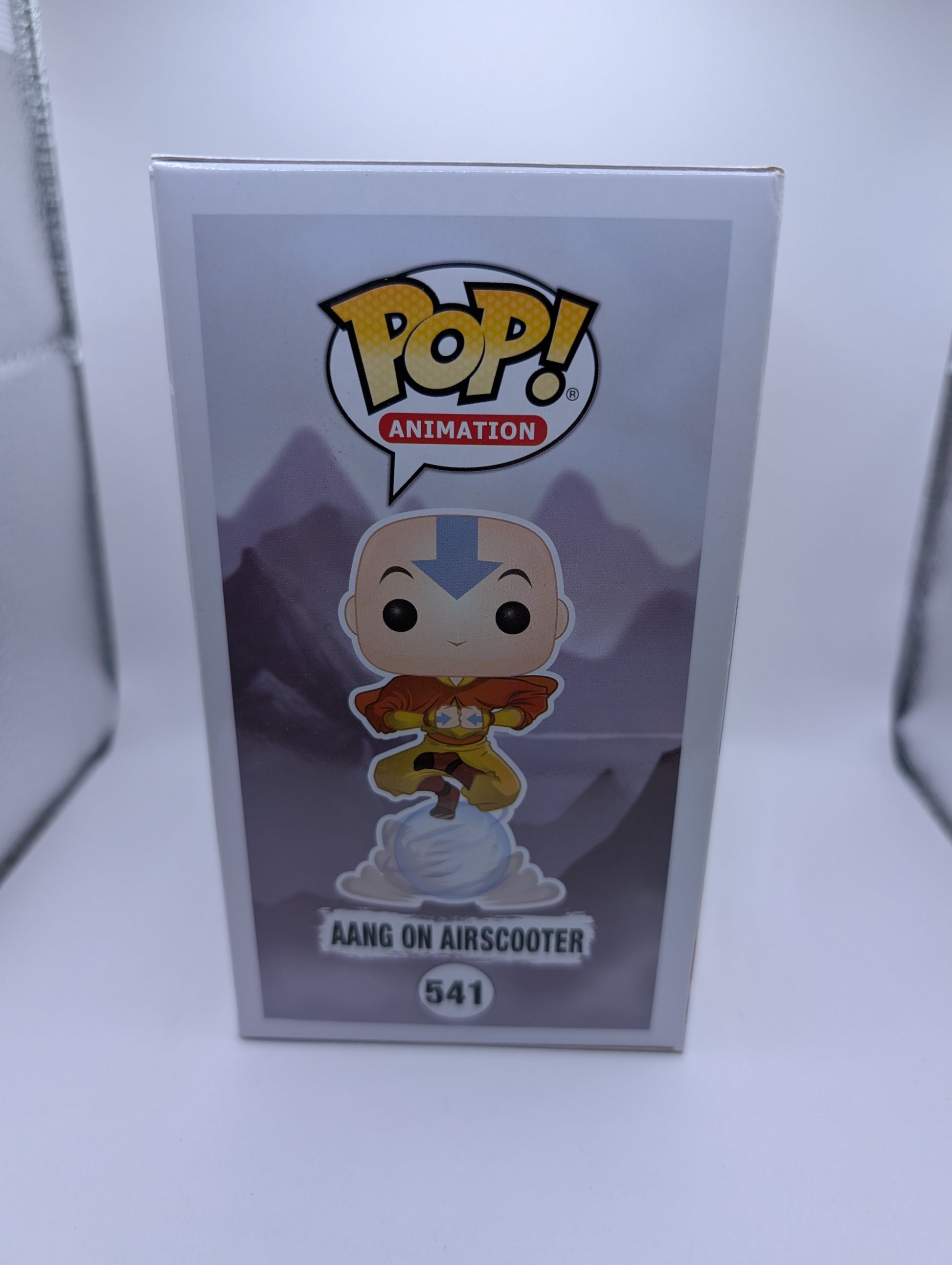 Funko Pop Vinyl Figure- Avatar: The Last Airbender - Aang on Air Scooter # 541 FRENLY BRICKS - Open 7 Days