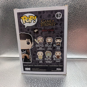 FUNKO Pop Vinyl Bran Stark Game Of Thrones #67 FRENLY BRICKS - Open 7 Days