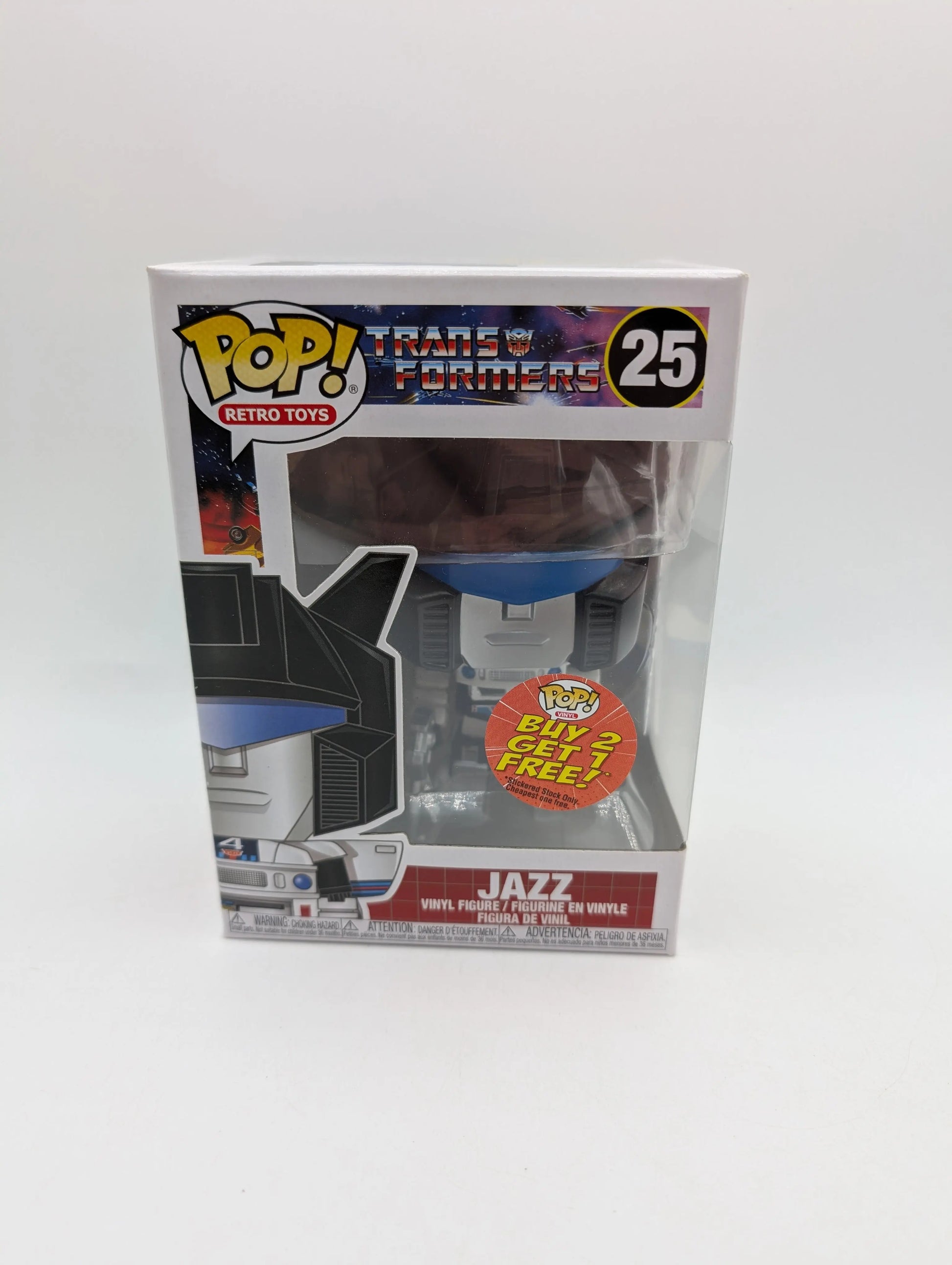 Funko Pop! Transformers Jazz #25 FRENLY BRICKS - Open 7 Days