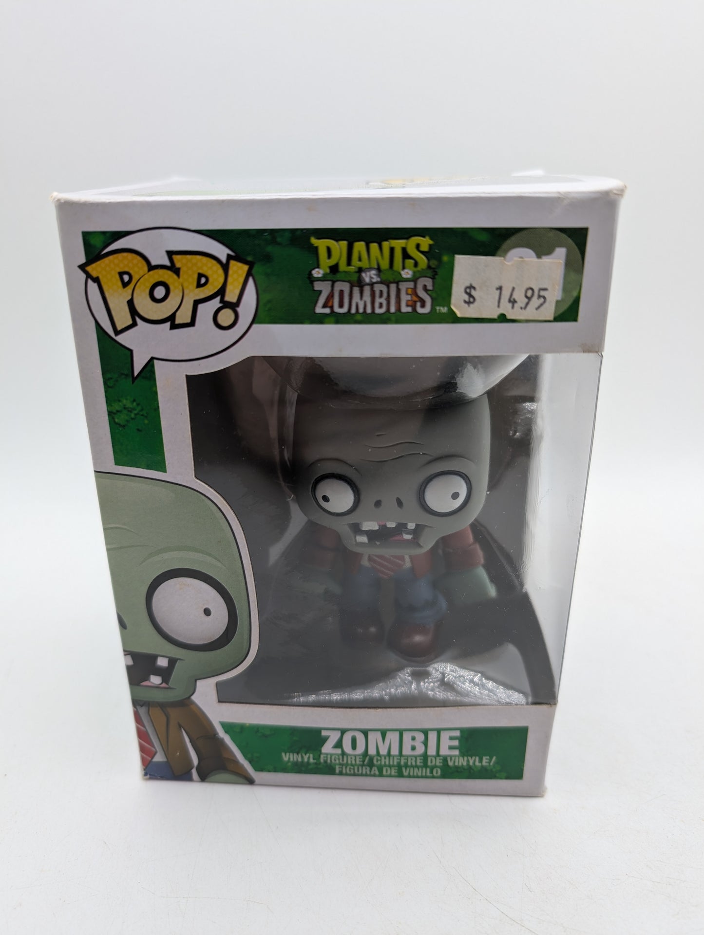 Funko Pop! Plants Vs Zombies #01 Zombie Figure