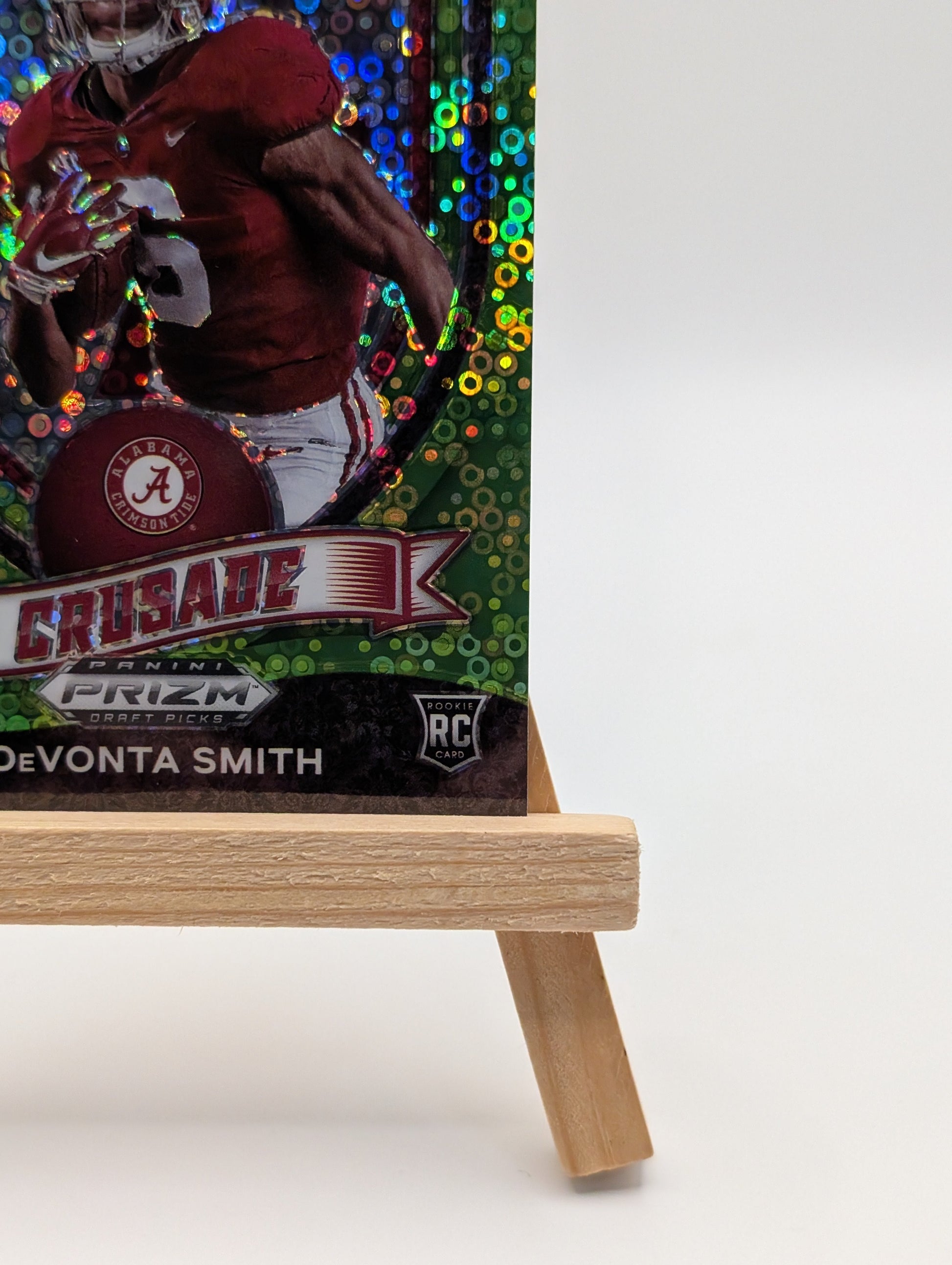 2021 Panini Prizm Draft Picks DeVonta Smith Fast Break Green /5 FRENLY BRICKS - Open 7 Days