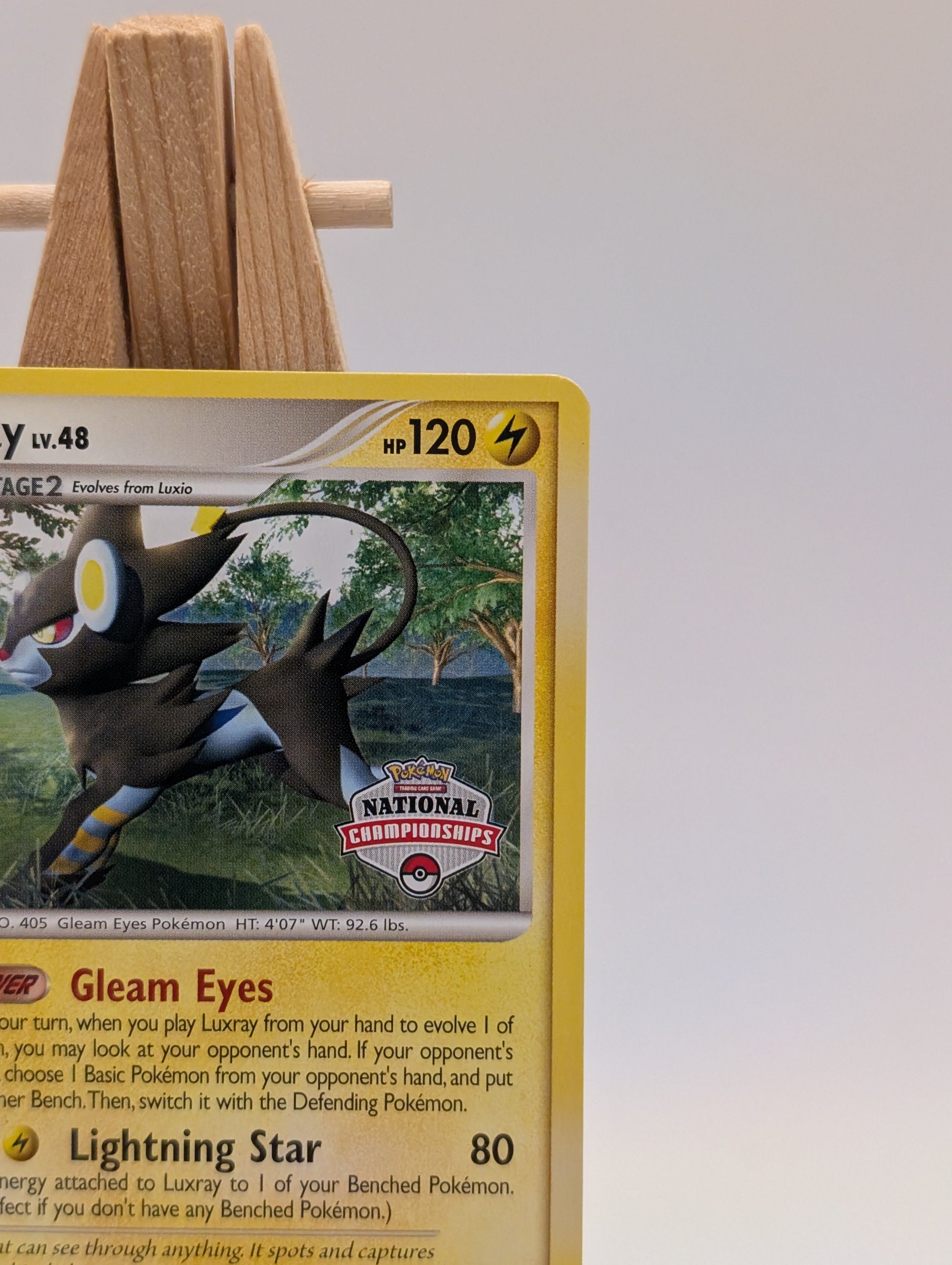National Championships Luxray 7/130 Diamond & Pearl Promo Pokemon Card Rare FRENLY BRICKS - Open 7 Days