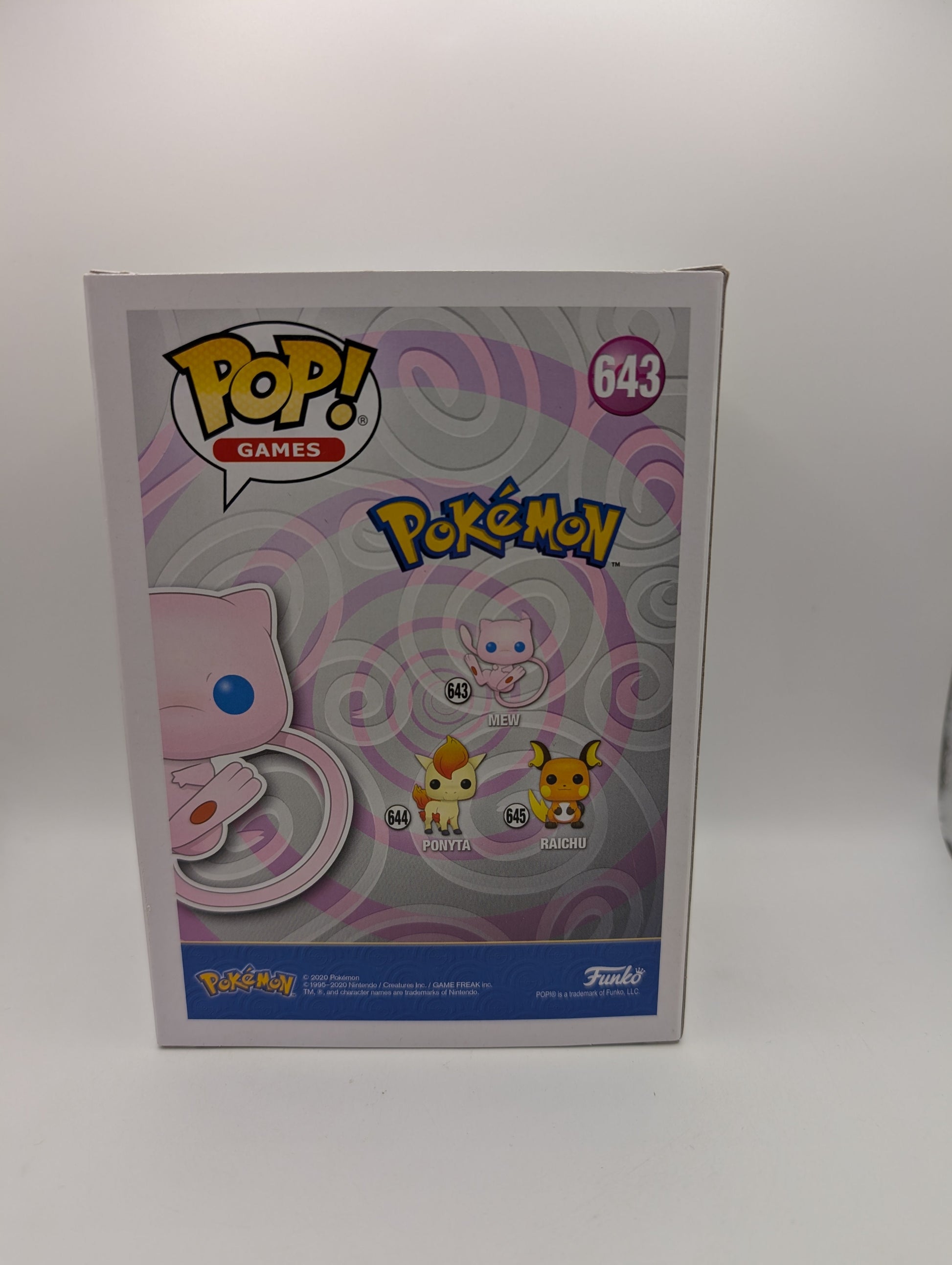 Funko POP Pokemon Mew #643 Vinyl Figure FRENLY BRICKS - Open 7 Days