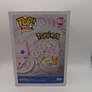 Funko POP Pokemon Mew #643 Vinyl Figure FRENLY BRICKS - Open 7 Days