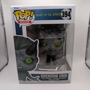 Funko Pop BRENDON URIE #394 Panic At The Disco Rocks Protector Vinyl Figure FRENLY BRICKS - Open 7 Days