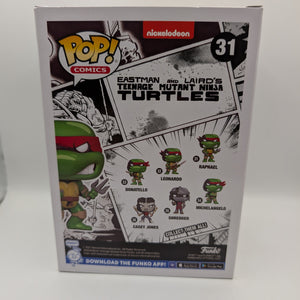Funko Pop TMNT - Raphael Vinyl Figure #31 - Black and White Chase Edition FRENLY BRICKS - Open 7 Days