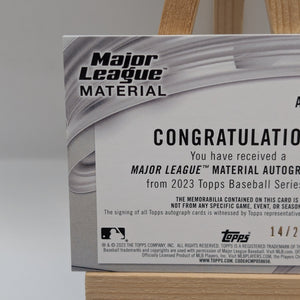 2023 Topps Anthony Rizzo Major League Material #MLM-AR Yankees Baseball Auto /25 FRENLY BRICKS - Open 7 Days