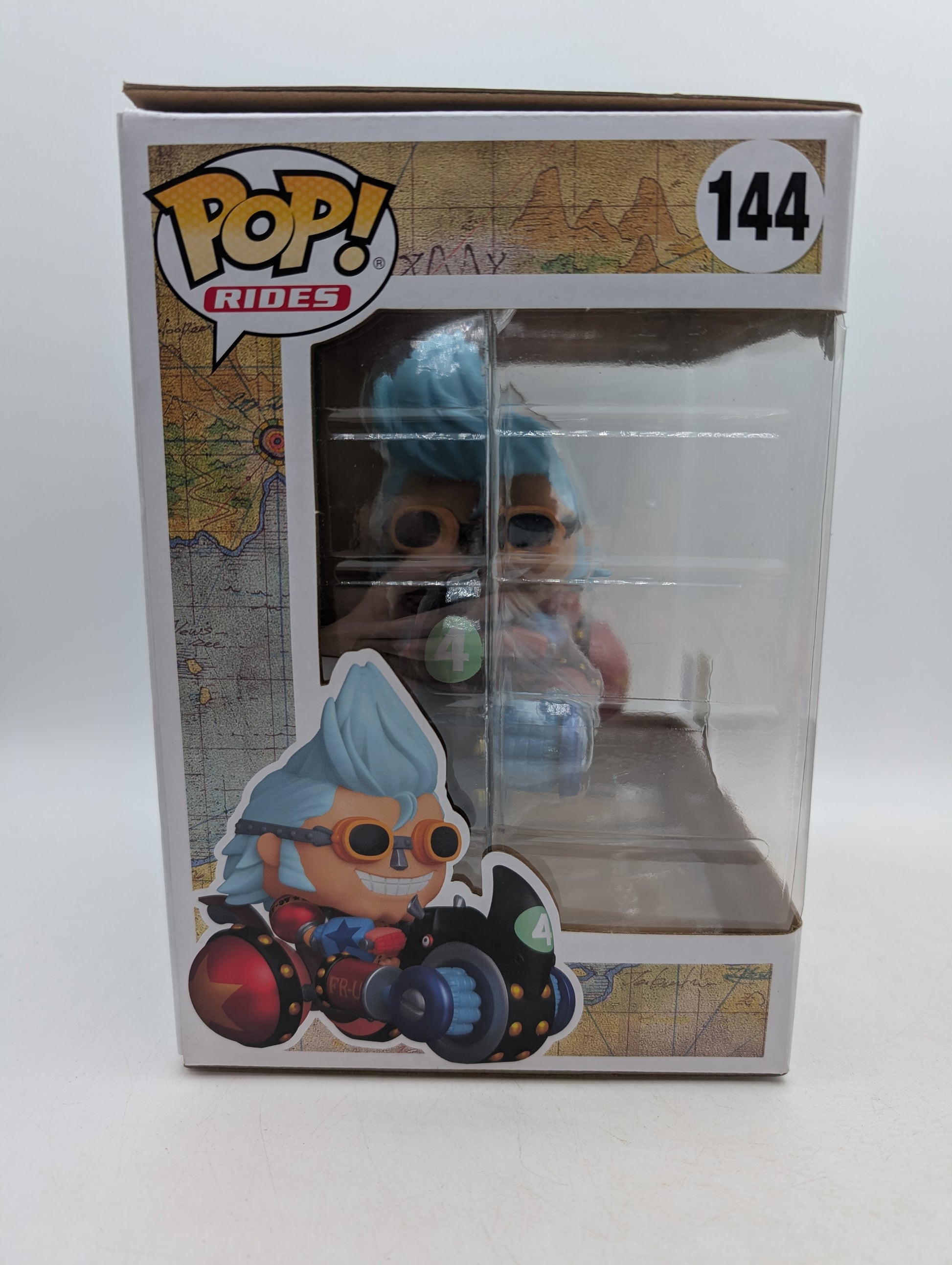 Funko POP! One Piece Franky with Black Rhino FR-U4 #144 2026 Spring Con image 9