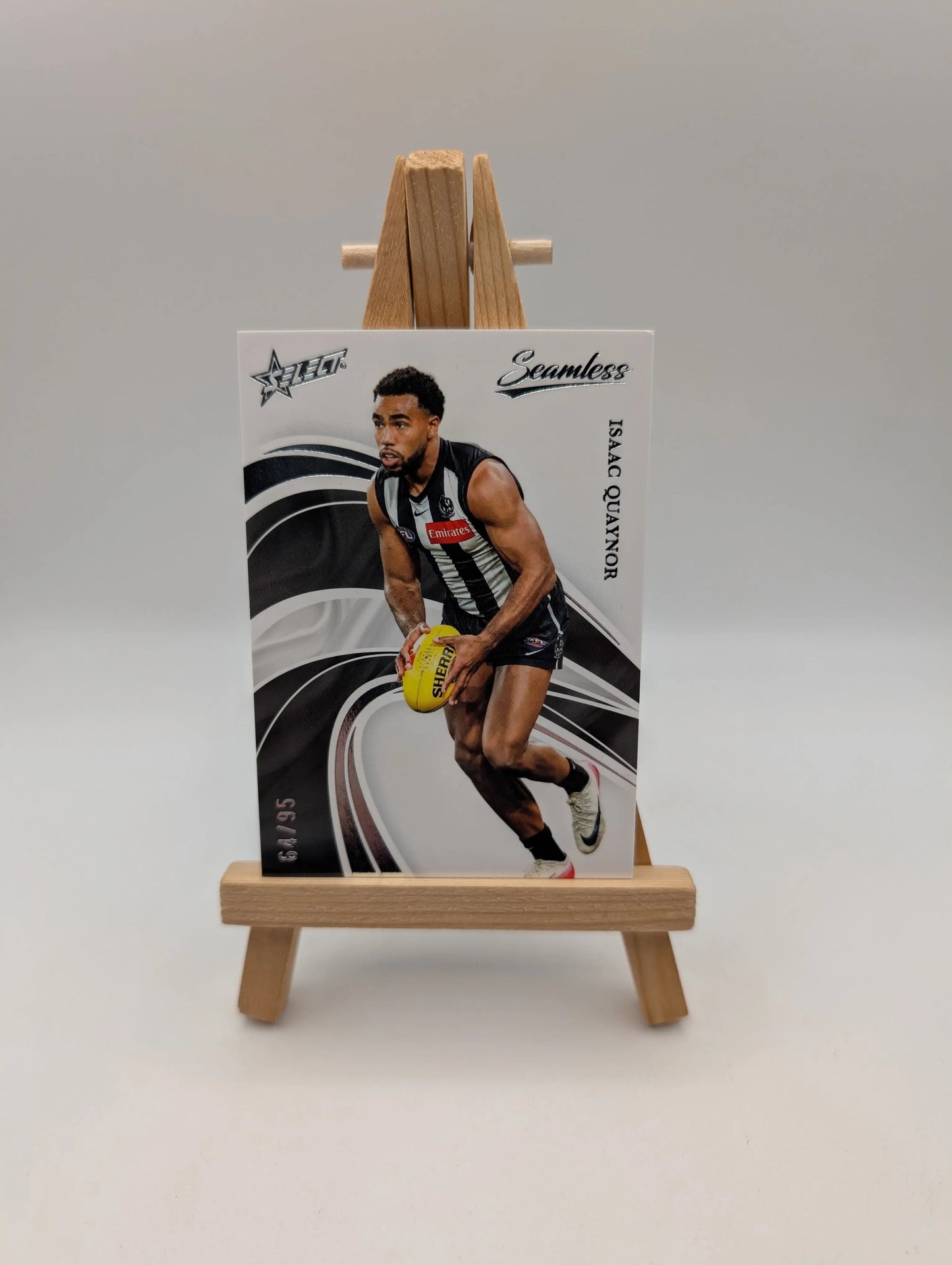 2025 AFL Select Seamless Base ISAAC QUAYNOR /95 Collingwood FRENLY BRICKS - Open 7 Days