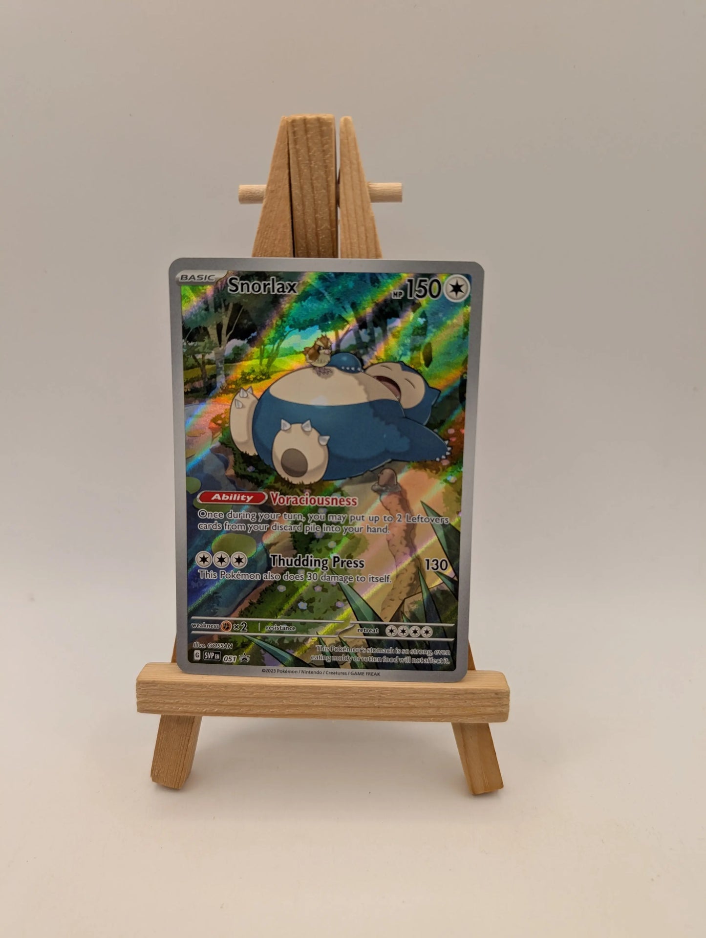 Snorlax - SVP 051 - Illustration Rare - Black Star Promo - Pokemon Card FRENLY BRICKS - Open 7 Days
