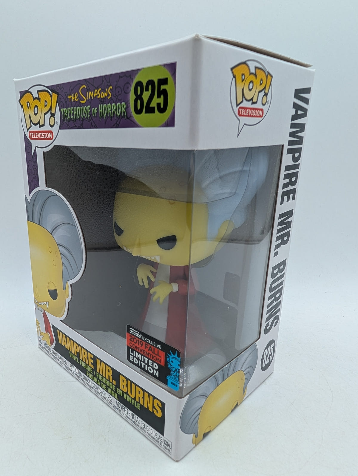 Funko POP! The Simpsons Treehouse of Horror Vampire Mr Burns 2019 Fall Con, photo 2 image 2