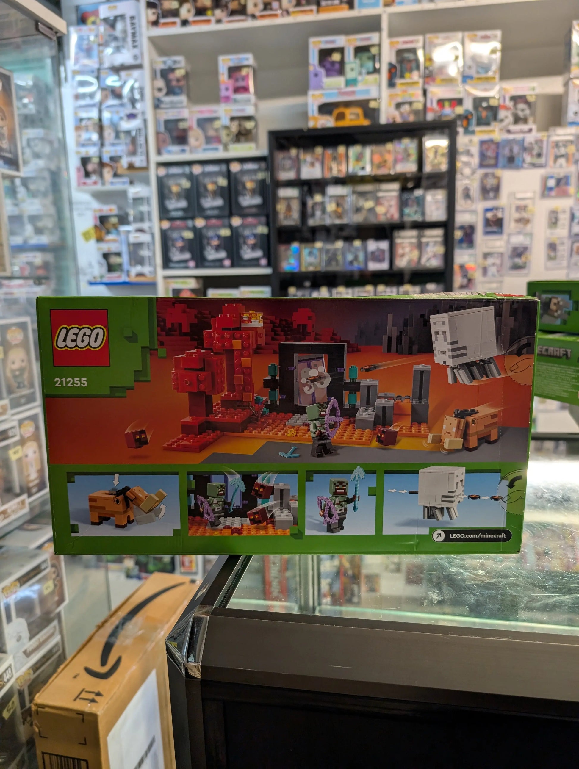 LEGO 21255 Minecraft The Nether Portal Ambush FRENLY BRICKS - Open 7 Days