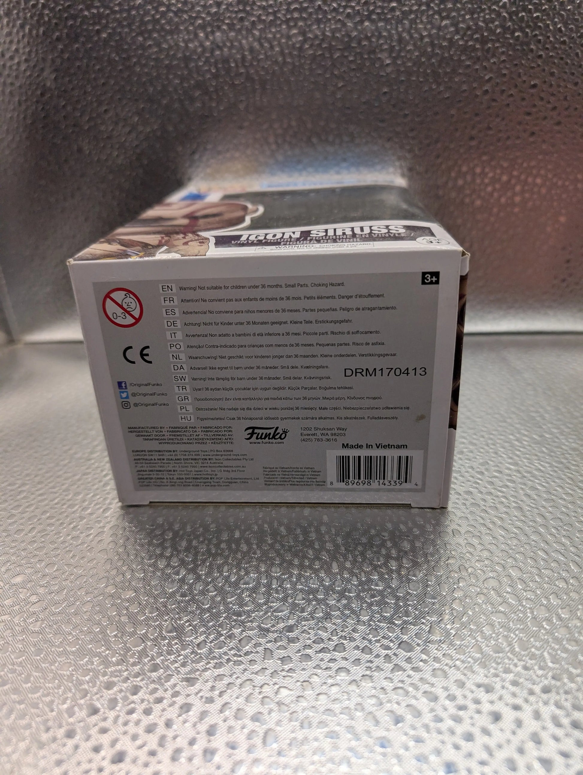 FUNKO Pop Vinyl Igon Siruss Valerian #441 FRENLY BRICKS - Open 7 Days