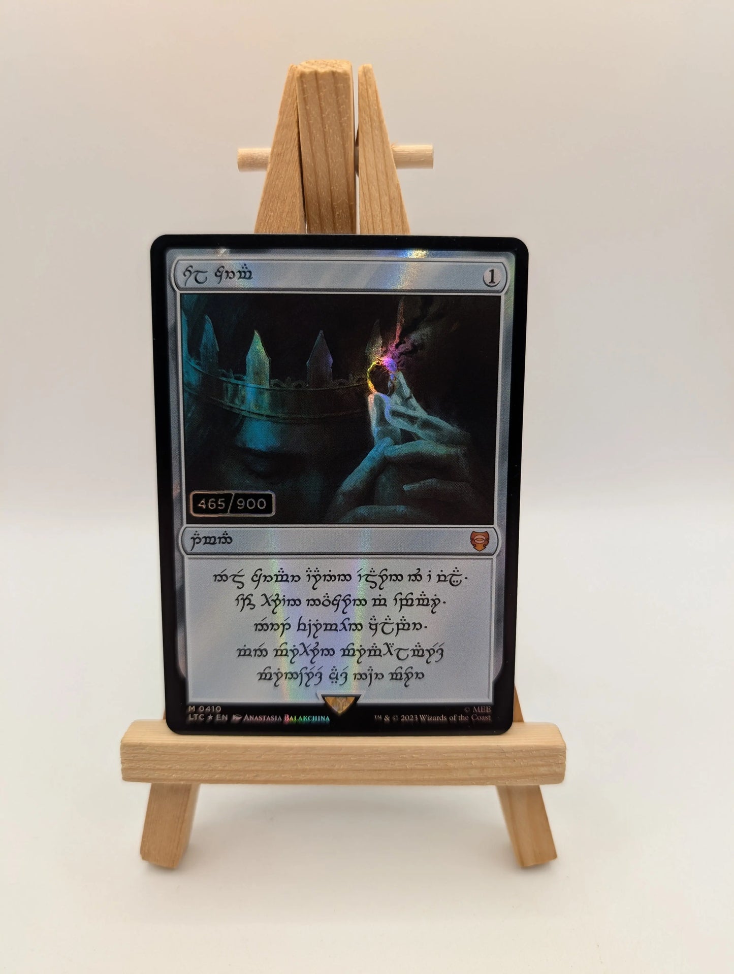 FOIL SERIALIZED Sol Ring Human Serial Numbered Lord of the Rings MTG SeePhotos FRENLY BRICKS - Open 7 Days