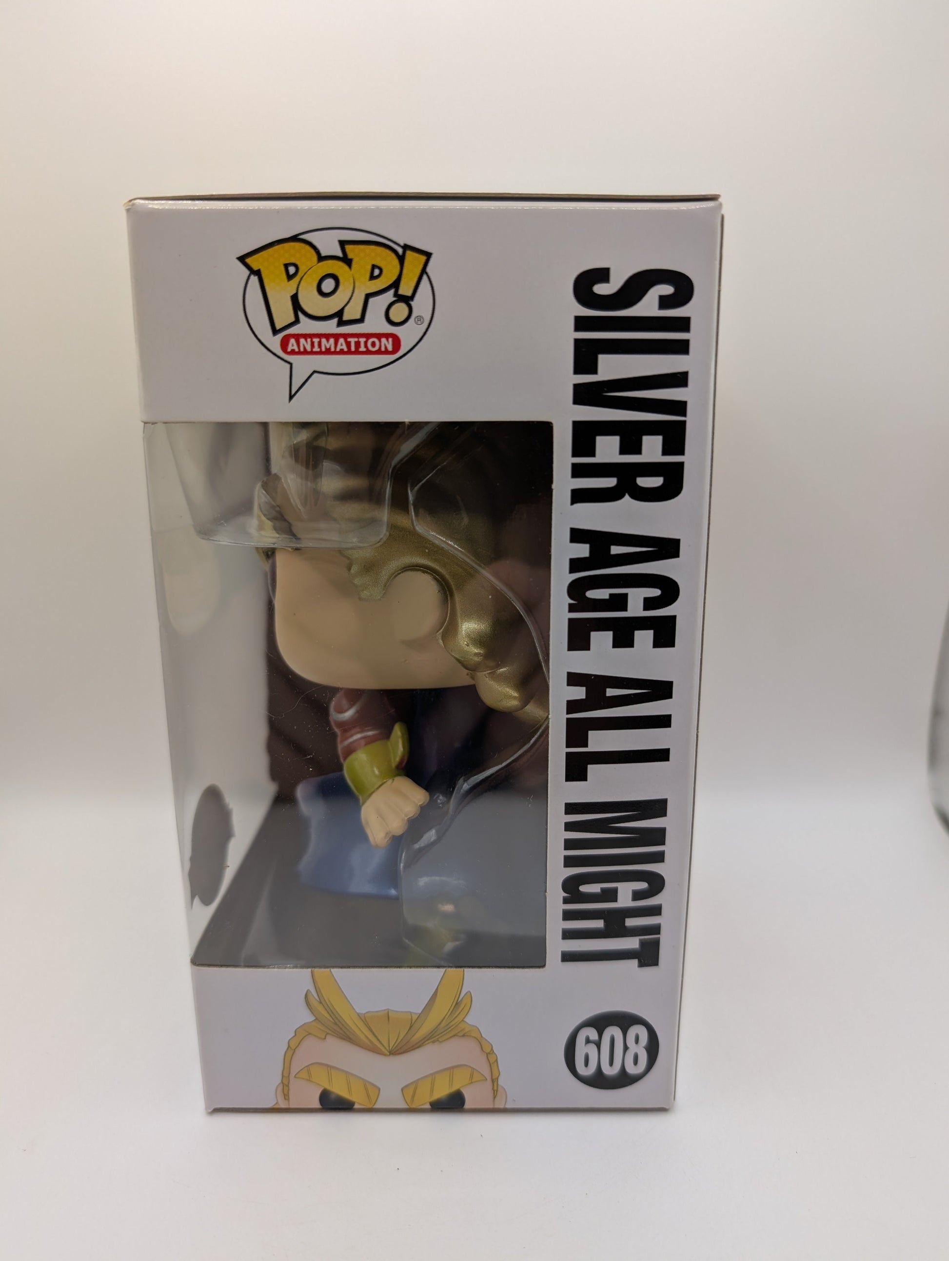 Silver Age All Might #608 Funko Pop! Vinyl Figure – My Hero Academia Collectible FRENLY BRICKS - Open 7 Days