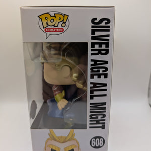 Silver Age All Might #608 Funko Pop! Vinyl Figure – My Hero Academia Collectible FRENLY BRICKS - Open 7 Days