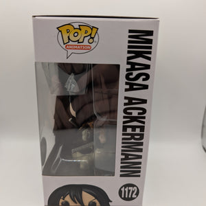 Funko POP! Attack on Titan -  Mikasa Ackermann #1172 FRENLY BRICKS - Open 7 Days
