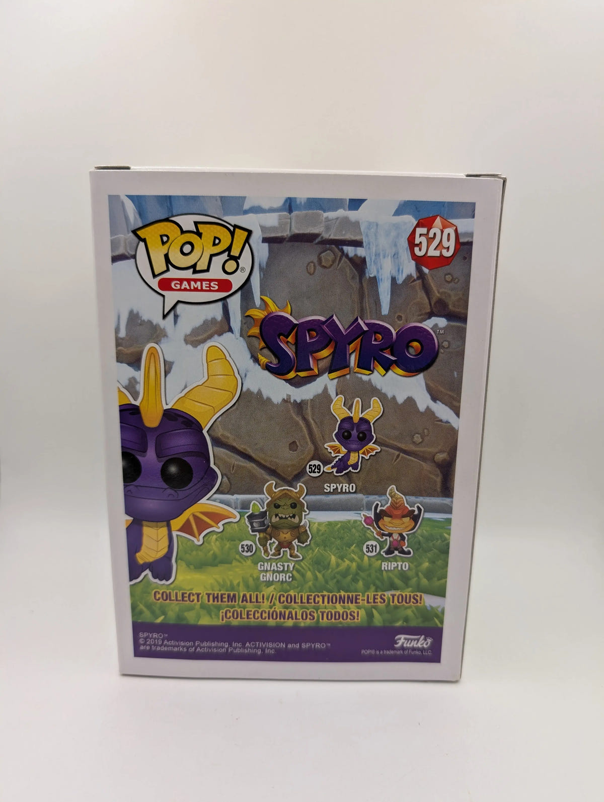 Funko Pop Games - Spyro - Vinyl Figure - #529 FRENLY BRICKS - Open 7 Days image 3
