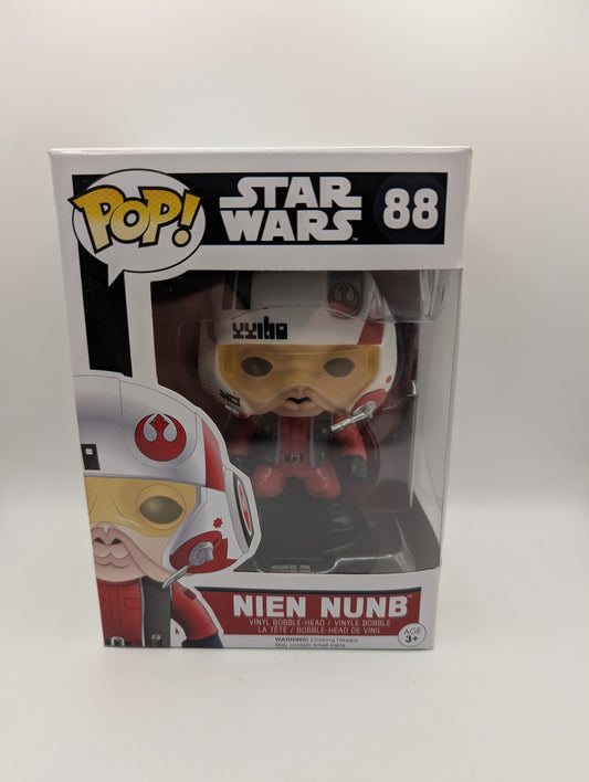 Funko Pop! Star Wars Nien Numb #88 Vinyl Figure FRENLY BRICKS - Open 7 Days
