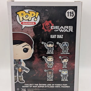 Funko POP! Games Gears of War Kate Diaz #115 Vinyl Signed Auto Laura Bailey COA FRENLY BRICKS - Open 7 Days