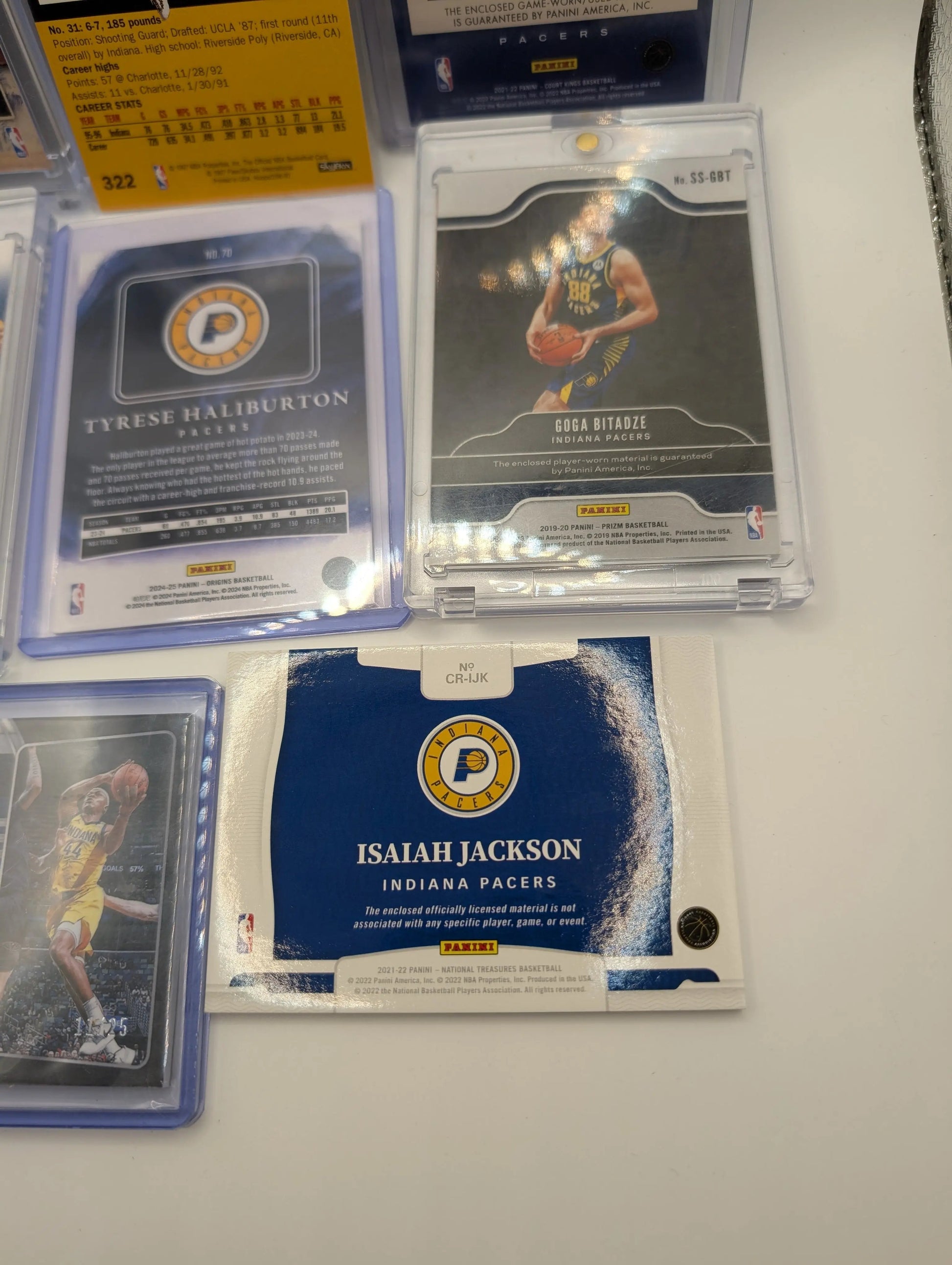 Indiana Pacers NBA Basketball Card Lot, Rookies, Patch, Auto, Tyrese Haliburton FRENLY BRICKS - Open 7 Days
