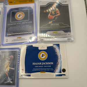 Indiana Pacers NBA Basketball Card Lot, Rookies, Patch, Auto, Tyrese Haliburton FRENLY BRICKS - Open 7 Days