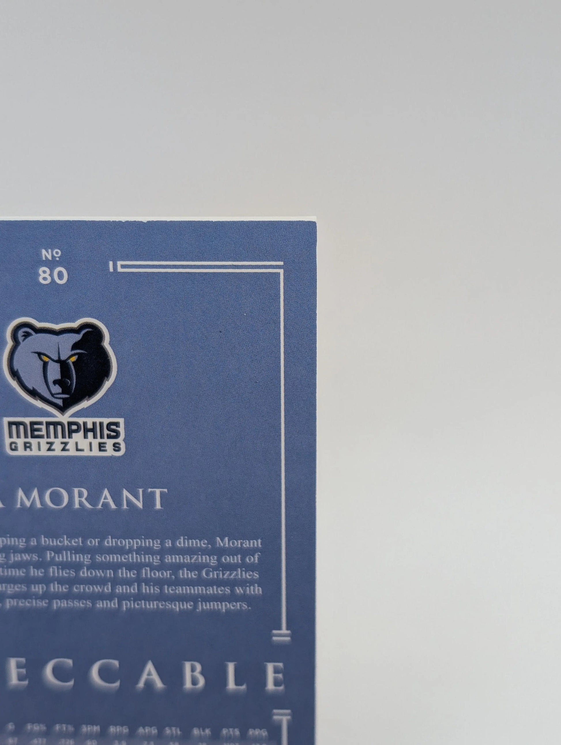 2020-21 Panini Impeccable Ja Morant 1/1 One of One FRENLY BRICKS - Open 7 Days