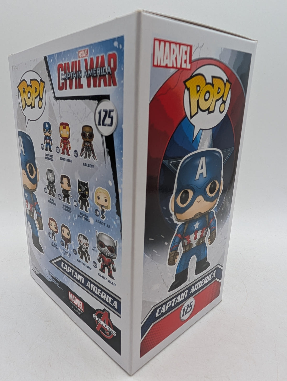 Funko POP! Marvel Captain America Civil War Captain America #125, photo 6 image 6
