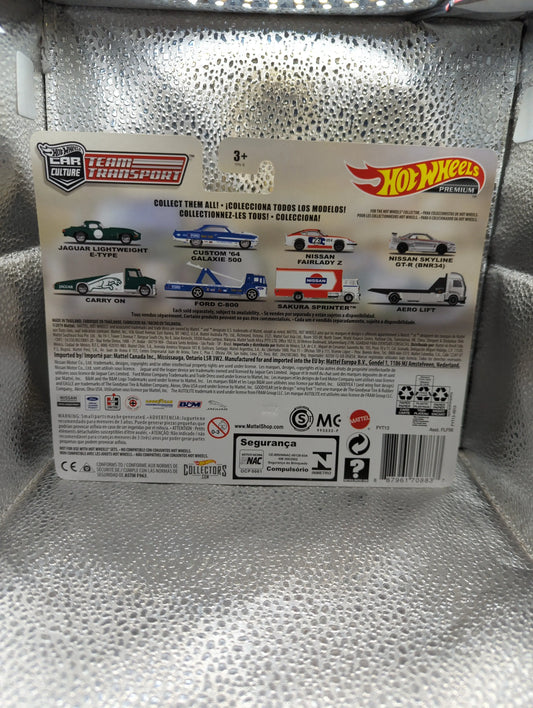 Hot Wheels Jaguar Lightweight E-Type Carry On #14 Team Transport Car Culture FRENLY BRICKS - Open 7 Days