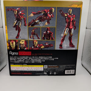 Figma Iron Man Mark 7 VII Ex-018 Full Spec Version Diecast Max Factory FRENLY BRICKS - Open 7 Days