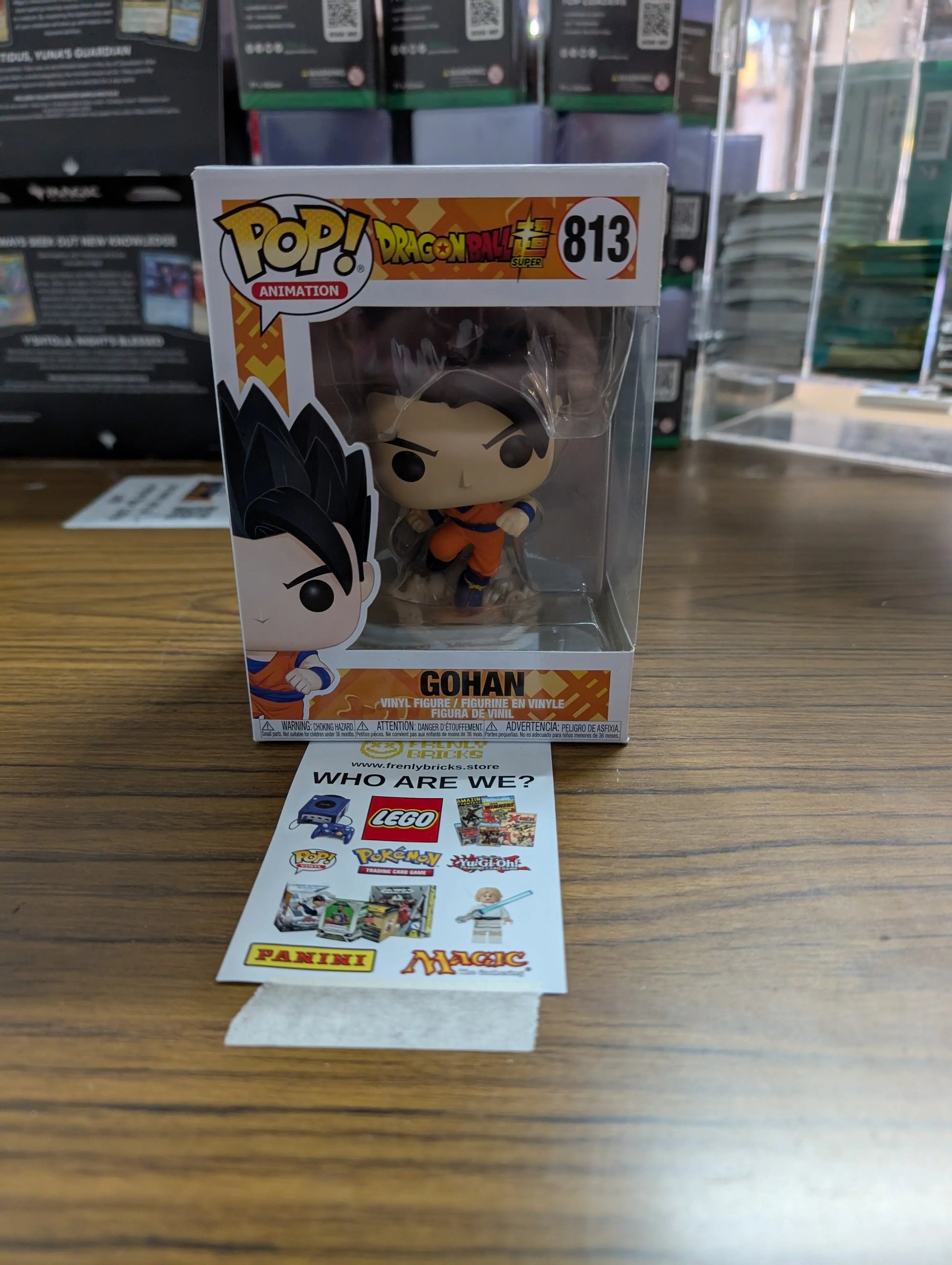 FUNKO Pop Vinyl Gohan #813 FRENLY BRICKS - Open 7 Days
