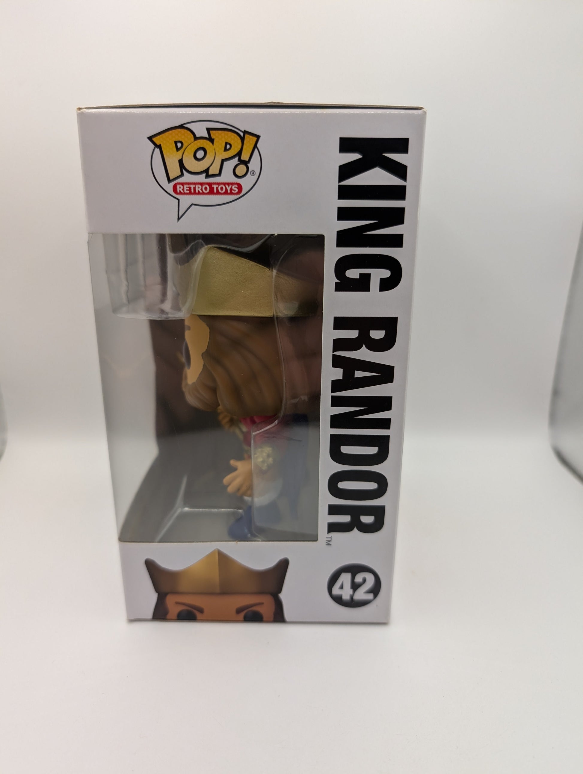 He-man Masters Of The Universe King Randor Funko Pop Vinyl 42 Retro FRENLY BRICKS - Open 7 Days