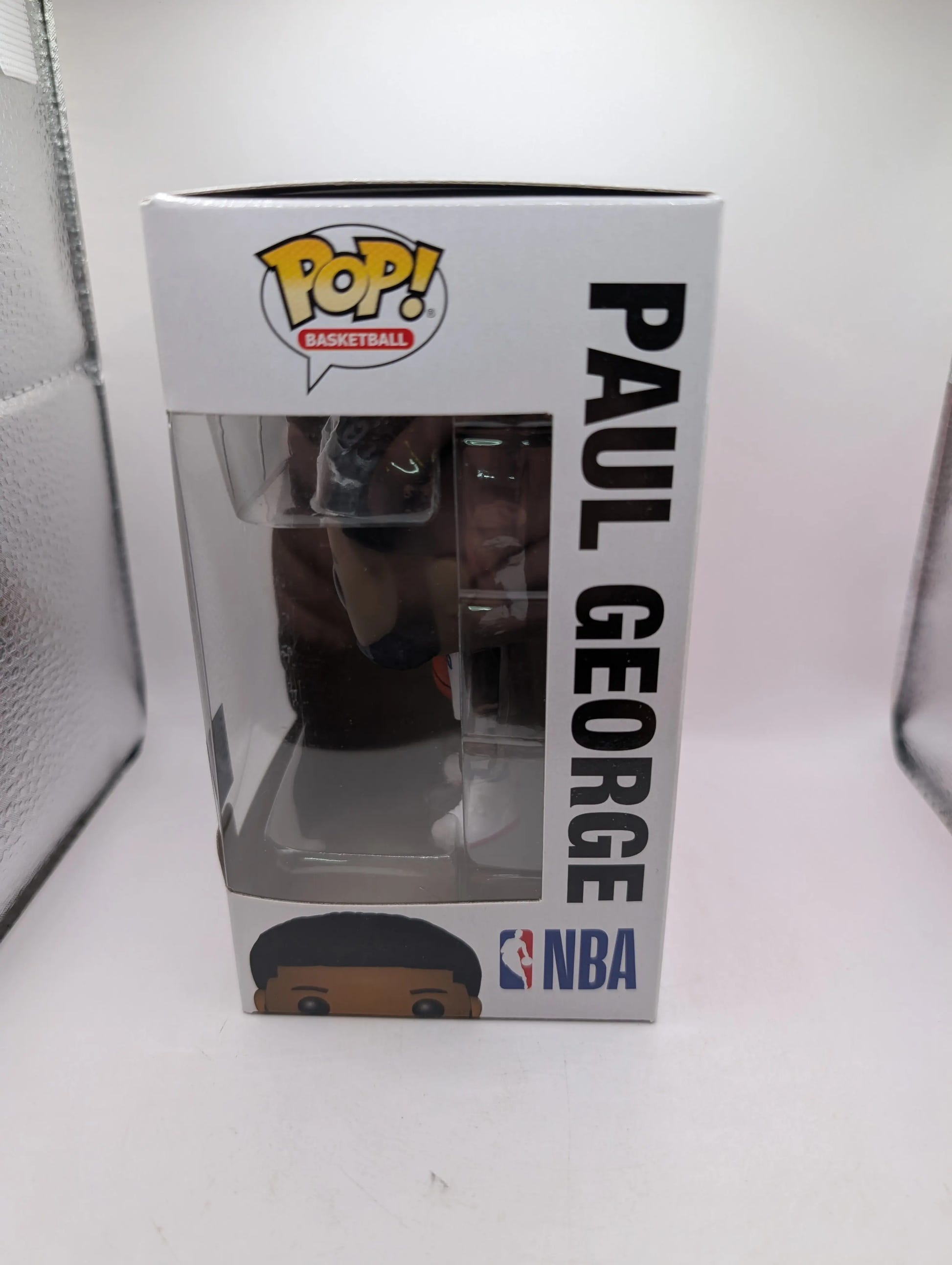 Funko POP! NBA #57 Paul George - LA Clippers - White Jersey (Vaulted), photo 4 image 4