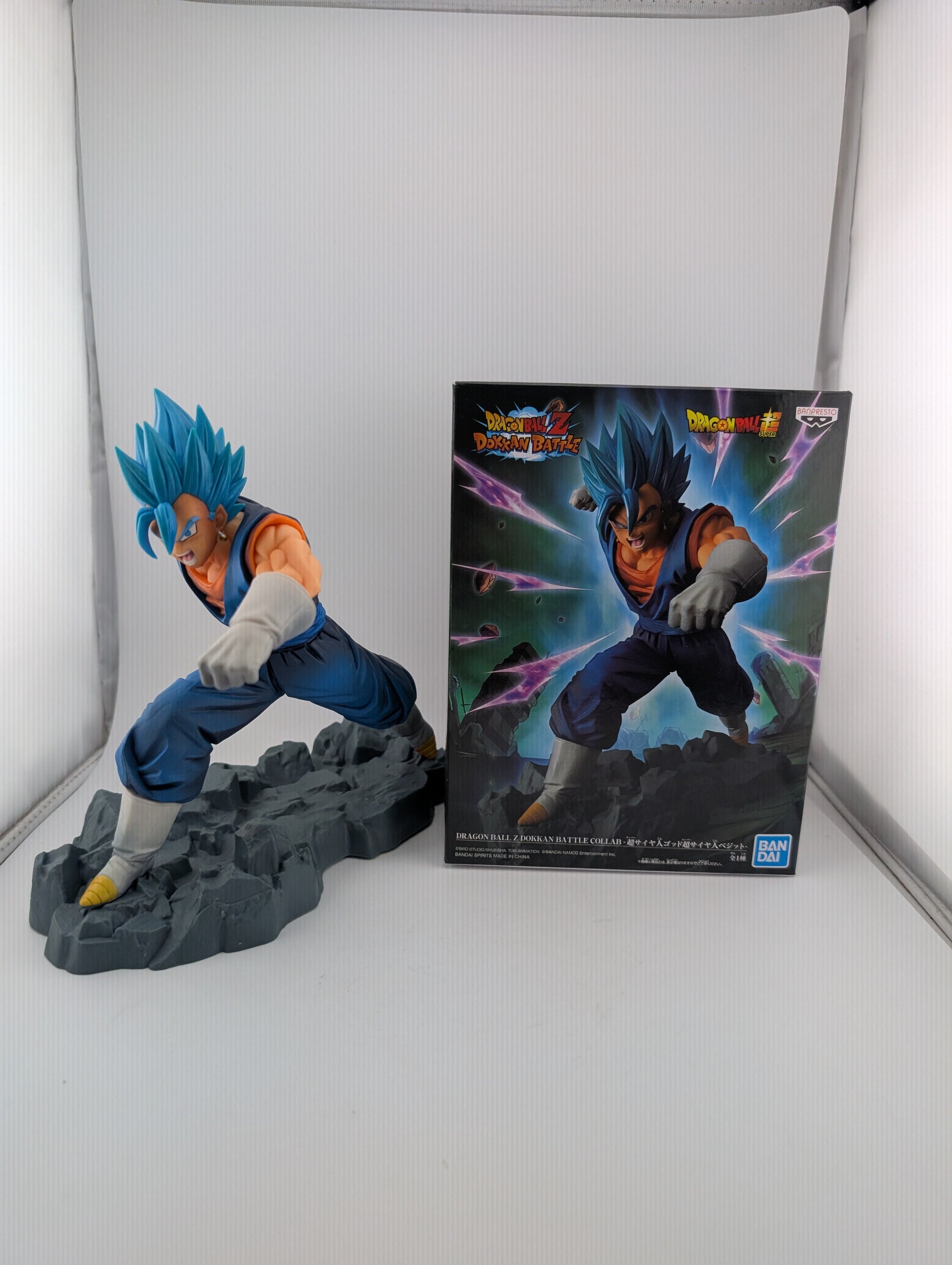 Dragon Ball SSGSS Vegetto Dokkan Battle Collaboration Figure Anime jp Toriyama ex display FRENLY BRICKS - Open 7 Days
