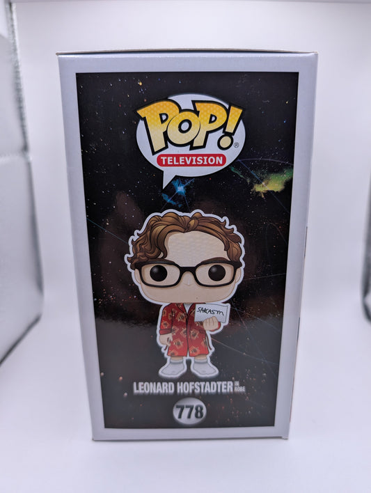 Funko Pop! The Big Bang Theory #778 Leonard Hofstadter Figure In Robe FRENLY BRICKS - Open 7 Days