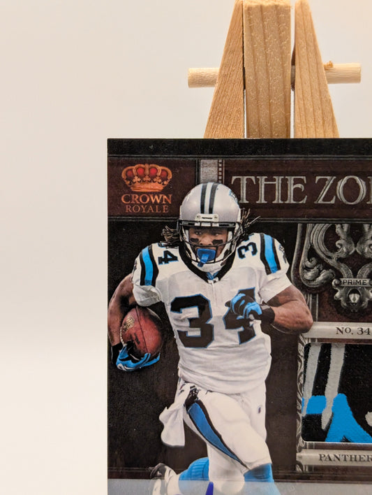 Panini Crown Royale 2010 DeAngelo Williams Auto Glove /10 THE ZONE FRENLY BRICKS - Open 7 Days