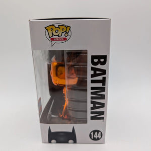 Batman (Orange Chrome) 144 ~ DC Super Heroes ~ Funko Pop Vinyl ~ 2018 Fall Con FRENLY BRICKS - Open 7 Days