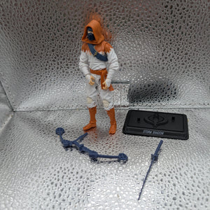 GI Joe Dollar General Storm Shadow orange white loose figure 2013 Ninja TGin Zu FRENLY BRICKS - Open 7 Days