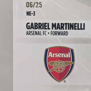 Gabriel Martinelli Arsenal FC /25 Orange 2024/25 Topps UCC Flagship #NE-3 FRENLY BRICKS - Open 7 Days