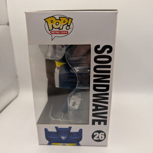 FUNKO POP! Soundwave #26 Transformers Retro Toys Vinyl Figure FRENLY BRICKS - Open 7 Days