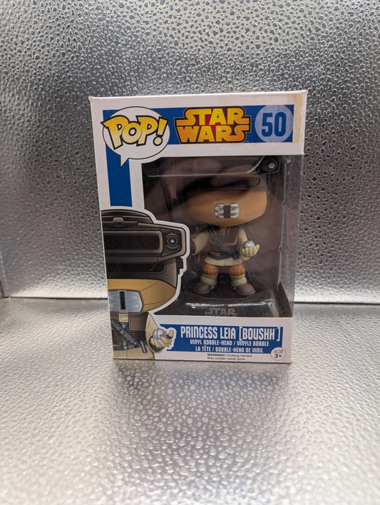 FUNKO Pop Vinyl Princess Leia Star Wars #50 FRENLY BRICKS - Open 7 Days
