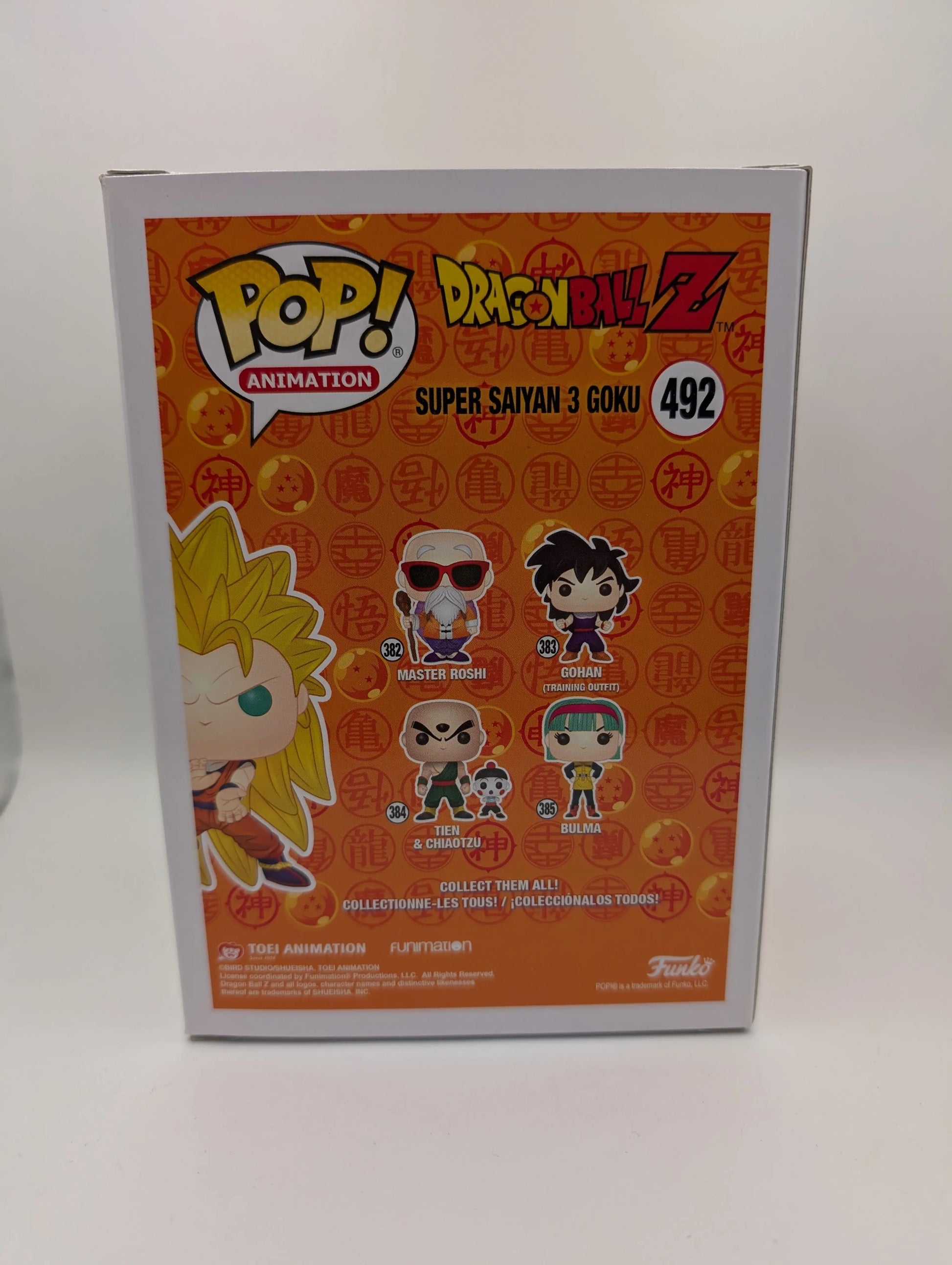 Funko Pop Vinyl Dragon Ball Z 492 MIB Super Saiyan 3 Goku FRENLY BRICKS - Open 7 Days