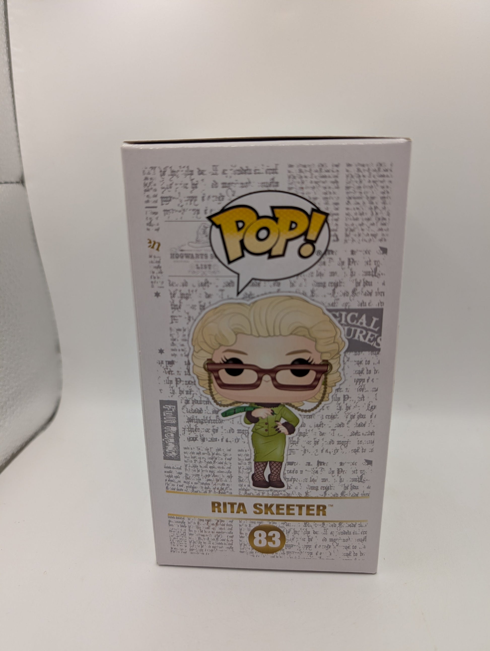 Rita Skeeter Funko Pop #83 Harry Potter 2019 Summer Exclusive FRENLY BRICKS - Open 7 Days