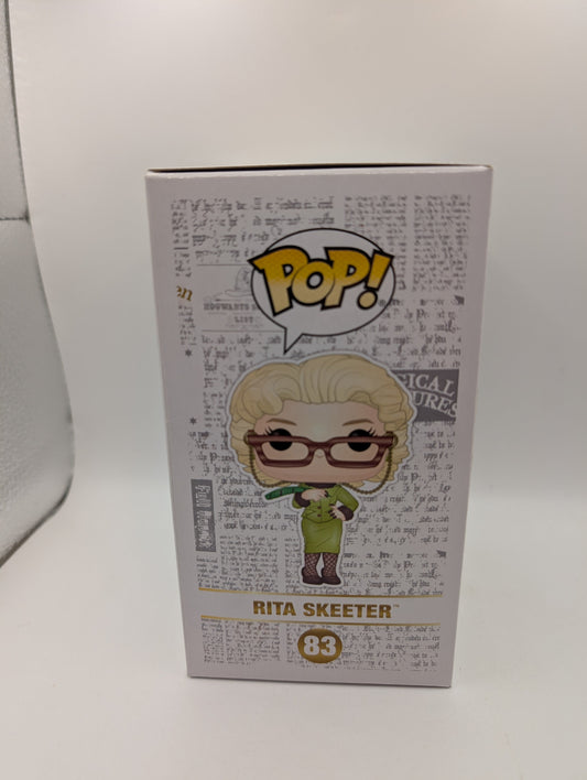 Rita Skeeter Funko Pop #83 Harry Potter 2019 Summer Exclusive FRENLY BRICKS - Open 7 Days