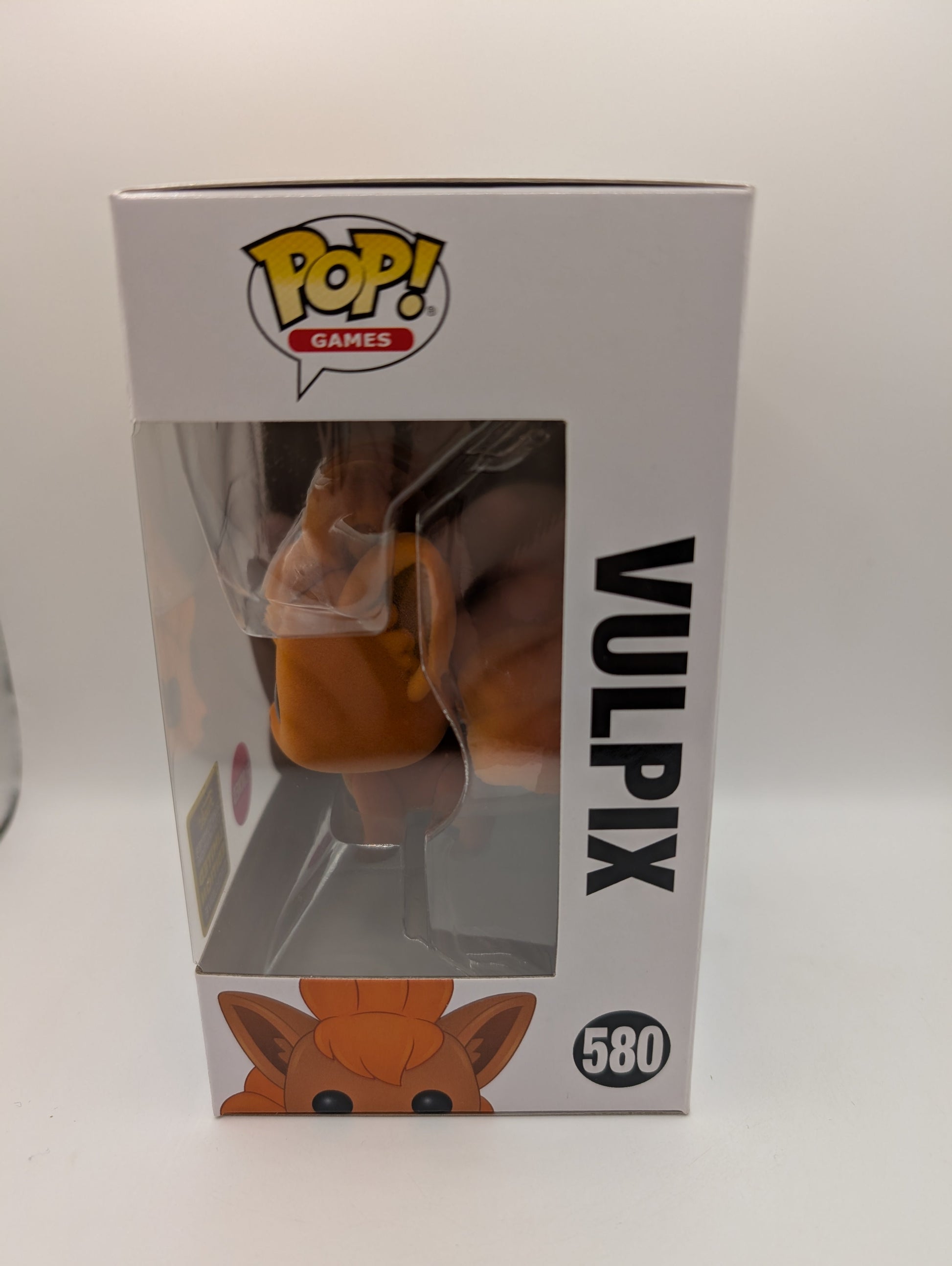 Funko Pop! Pokèmon: #580 VULPIX Flocked VAULTED FRENLY BRICKS - Open 7 Days