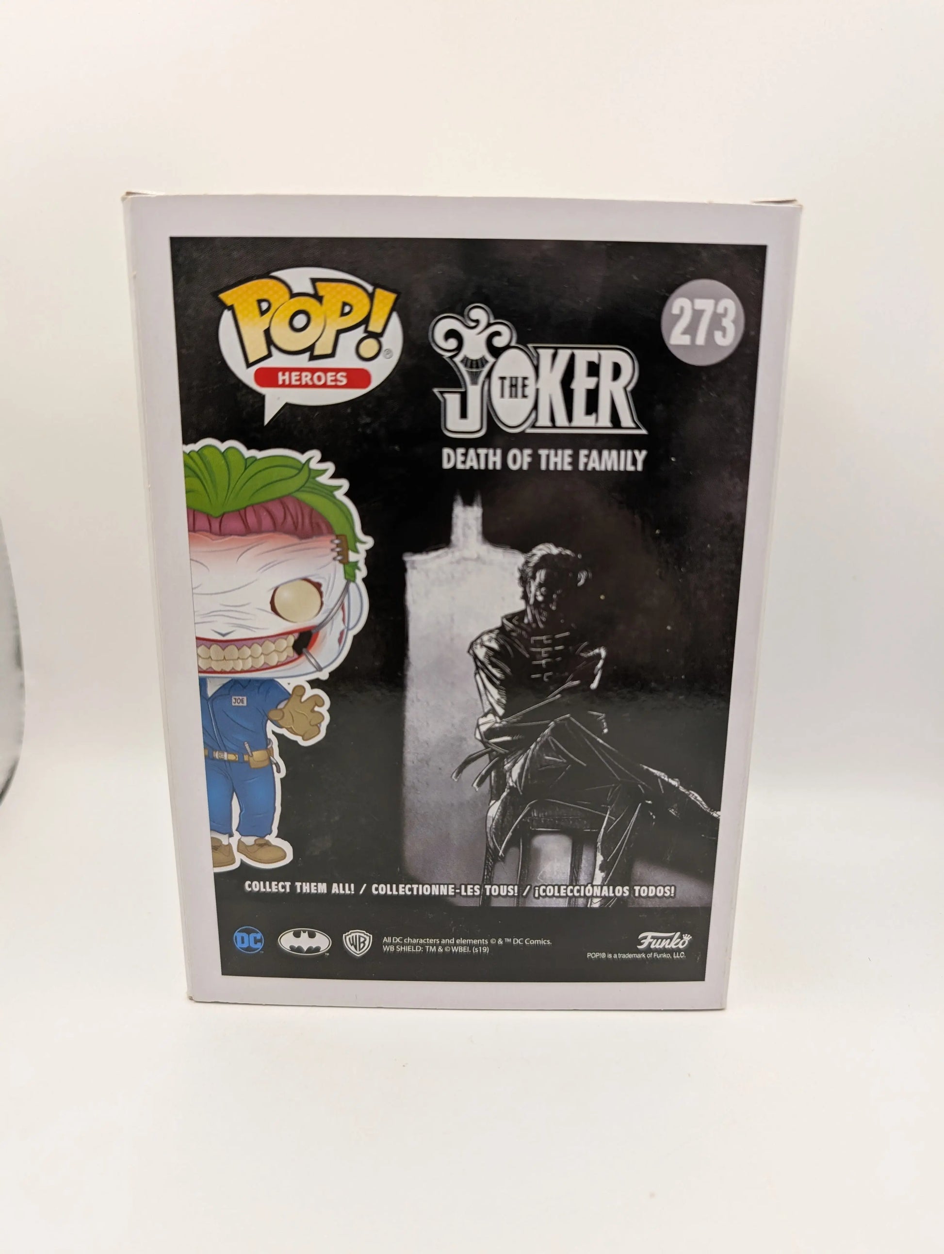 Funko Pop Heroes The Joker  DC Super Heroes Hot Topic exclusive # 273 FRENLY BRICKS - Open 7 Days