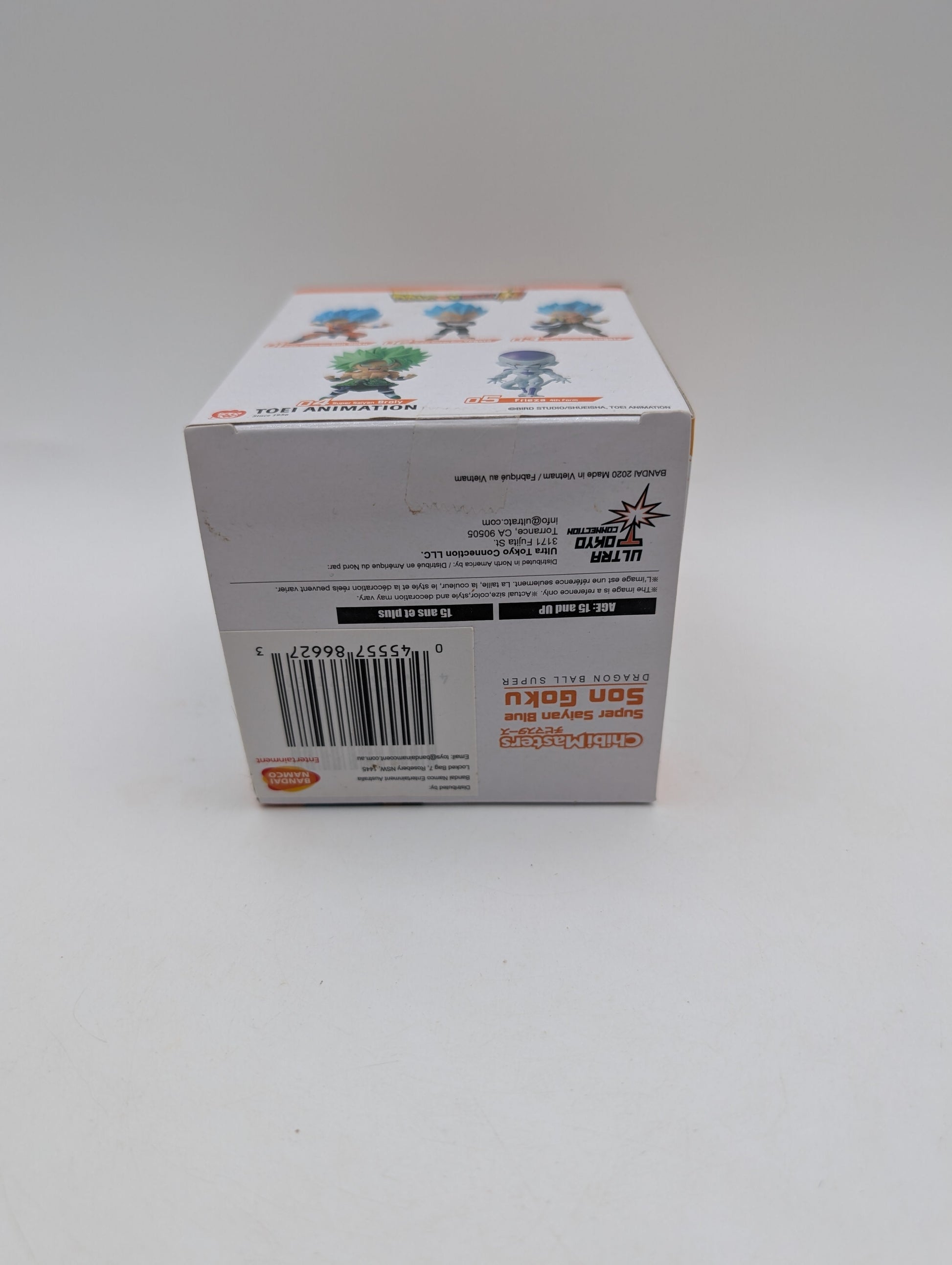 Chibi Masters Dragon Ball Z Figurine Son Goku Super Saiyan Blue Figure FRENLY BRICKS - Open 7 Days