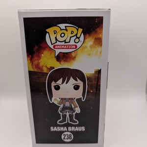Funko Pop! Vinyl #238 Sasha Braus - Attack on Titan - Vaulted FRENLY BRICKS - Open 7 Days