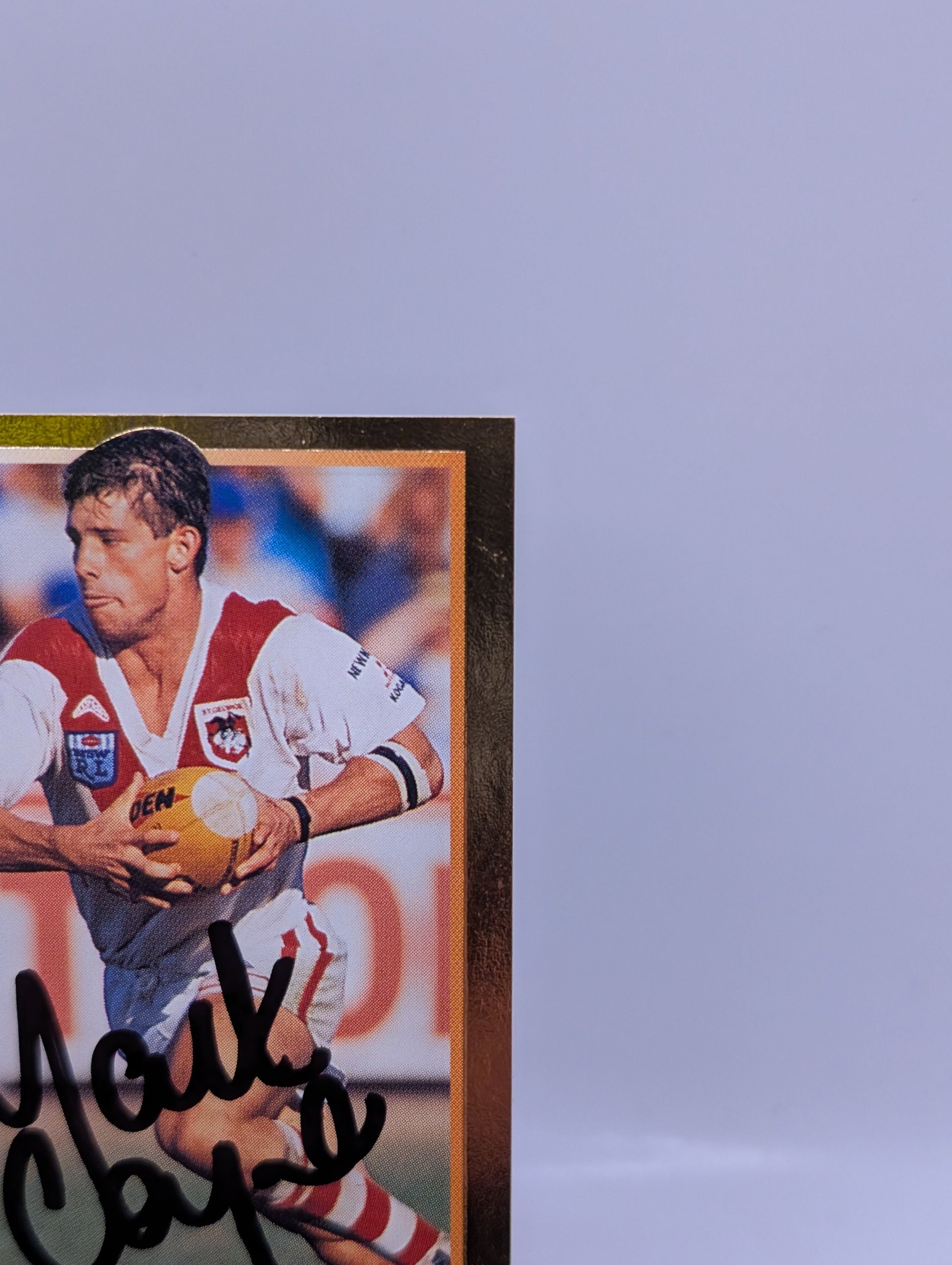Mark Coyne Gold Signature Card #294/1000 Numbered NSW RL FRENLY BRICKS - Open 7 Days
