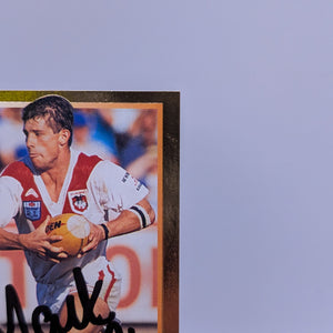 Mark Coyne Gold Signature Card #294/1000 Numbered NSW RL FRENLY BRICKS - Open 7 Days